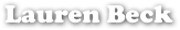 Lauren Beck