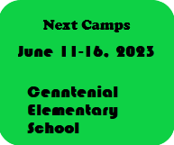 Next Camp:
8-12 Jun 2015
Orem City